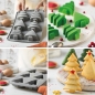 Preview: Silicone Mould - Christmas Trees